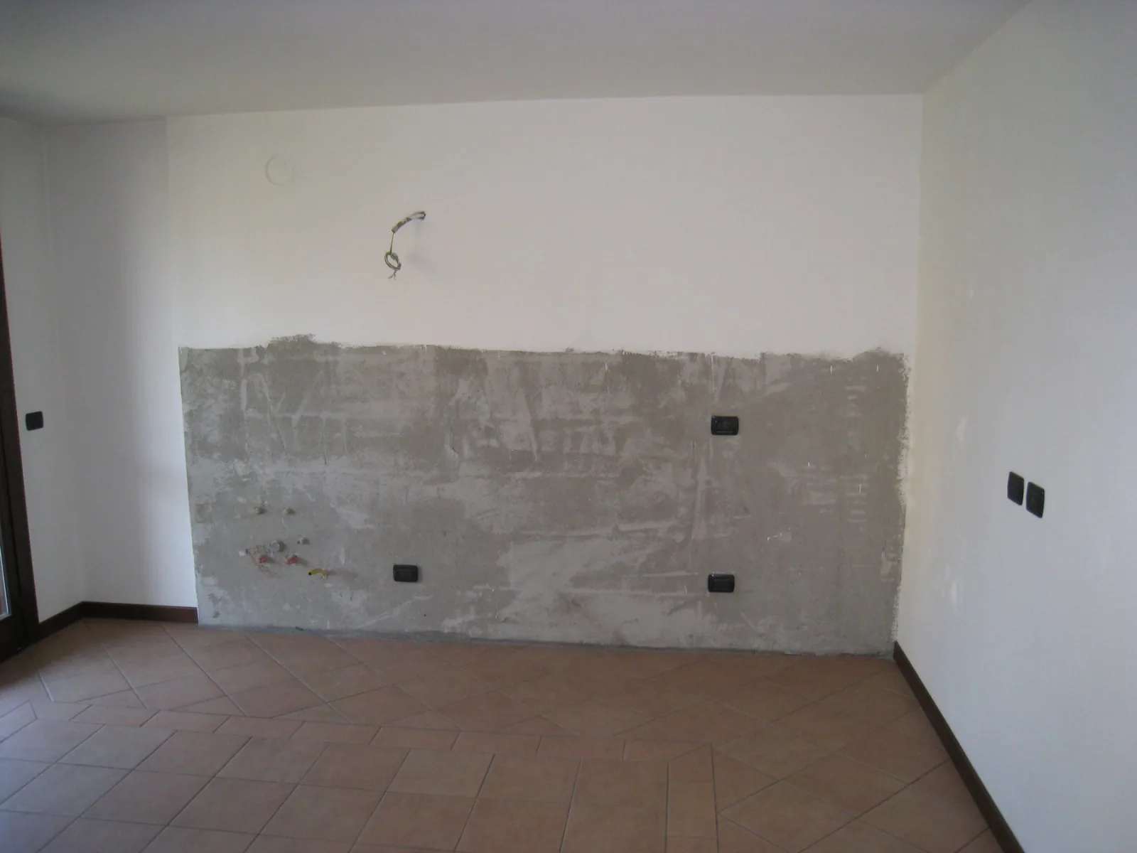 Real photo taken on the building site during the works