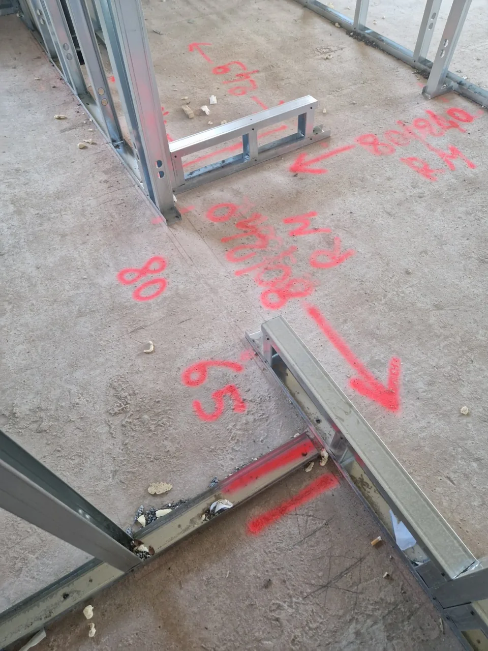 Real photo taken on the building site during the works