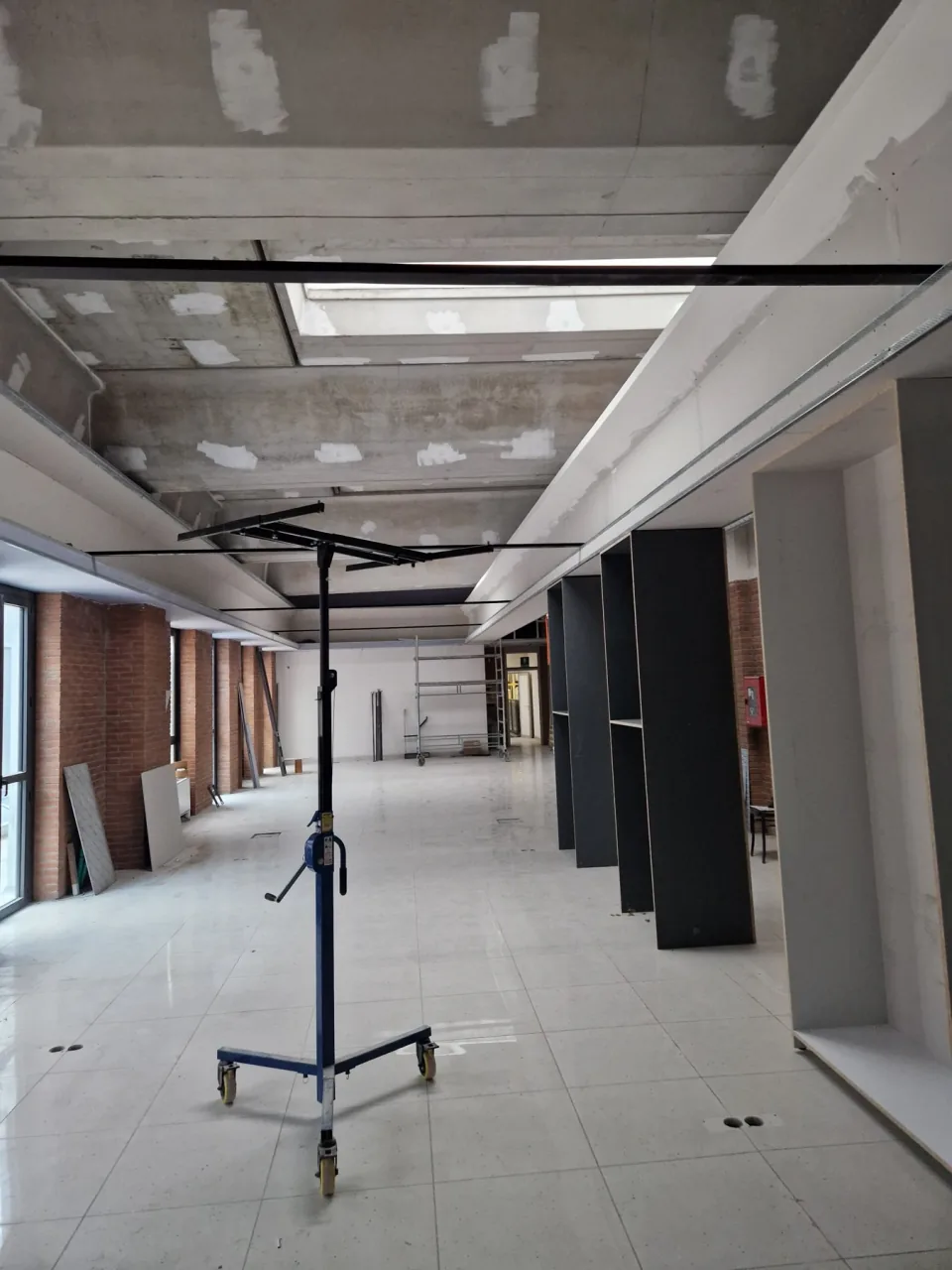 Real photo taken on the building site during the works