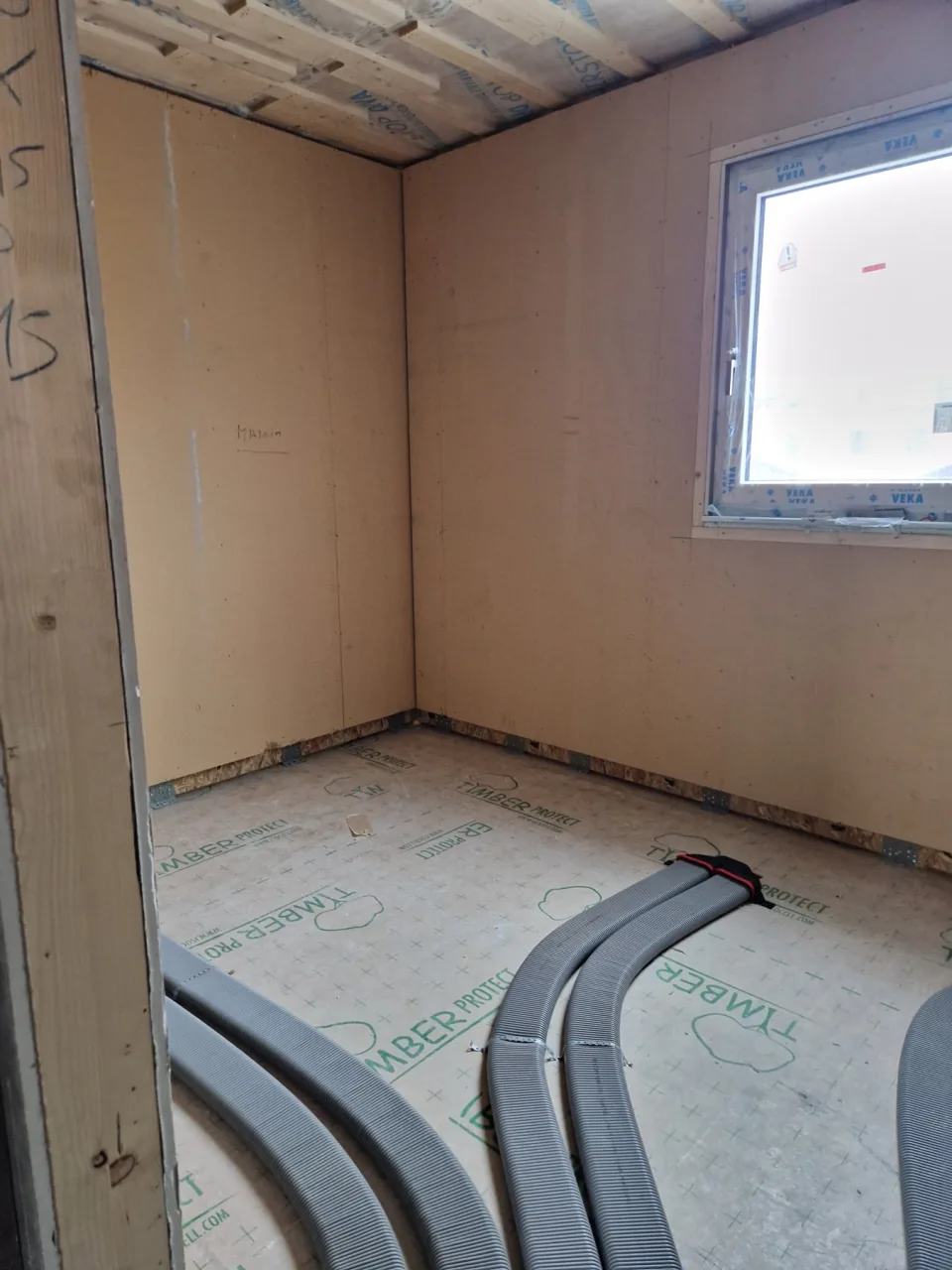 Foto reale scattata in cantiere durante i lavori
