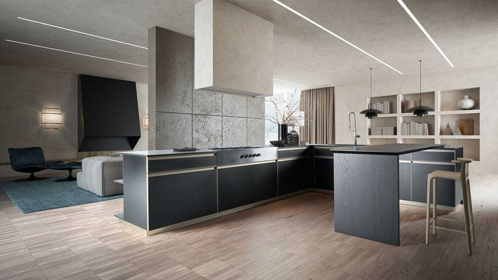 Cucina Effeti Unika — showroom Mariani Design
