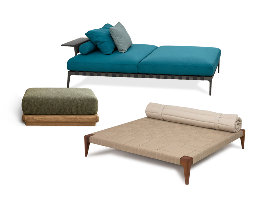 TALENTI Pouf outdoor