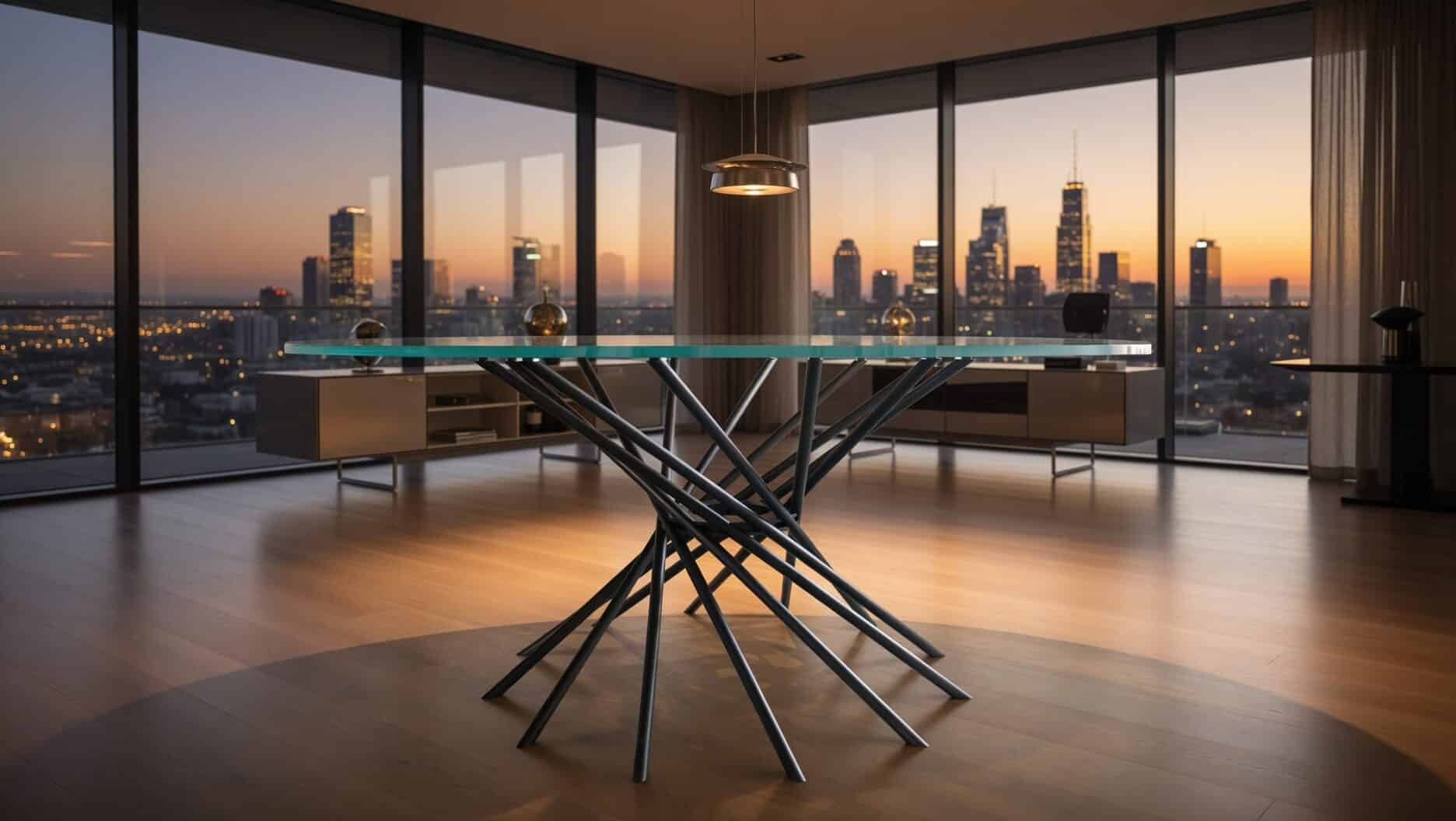 Tavolo Vibrazione Mariani Design — configurazione custom, tavolo da pranzo di design