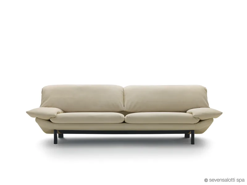 Divano Casablanca Arflex, beige, vista frontale