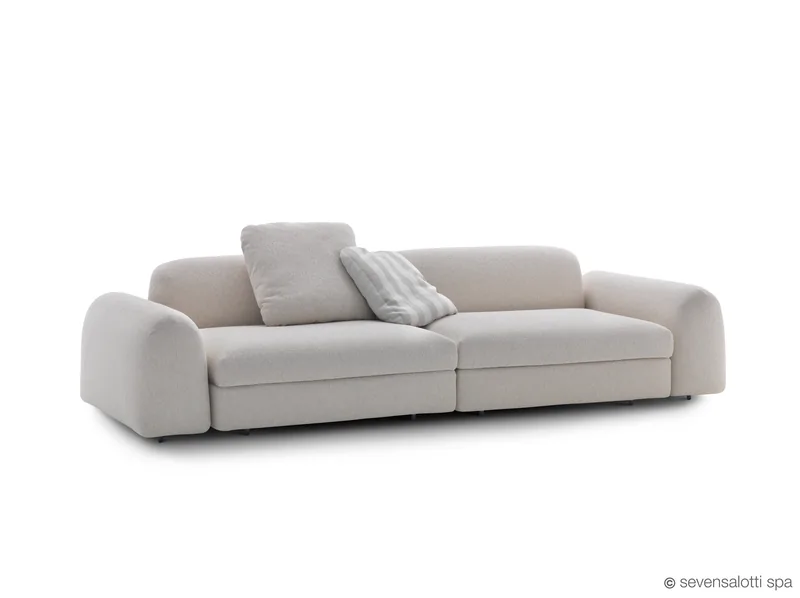 Divano Edo Arflex, grigio chiaro