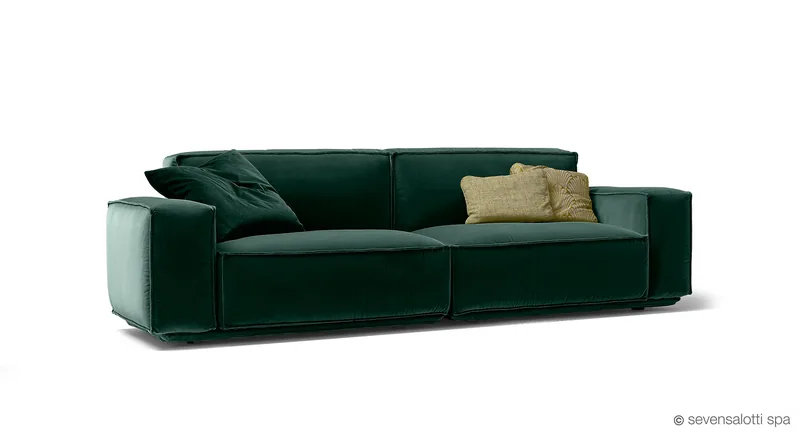 Divano Marechiaro Arflex, verde scuro