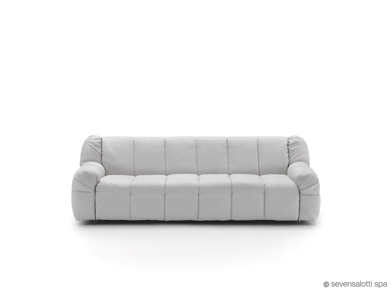 Divano Strips 77 Arflex, grigio chiaro