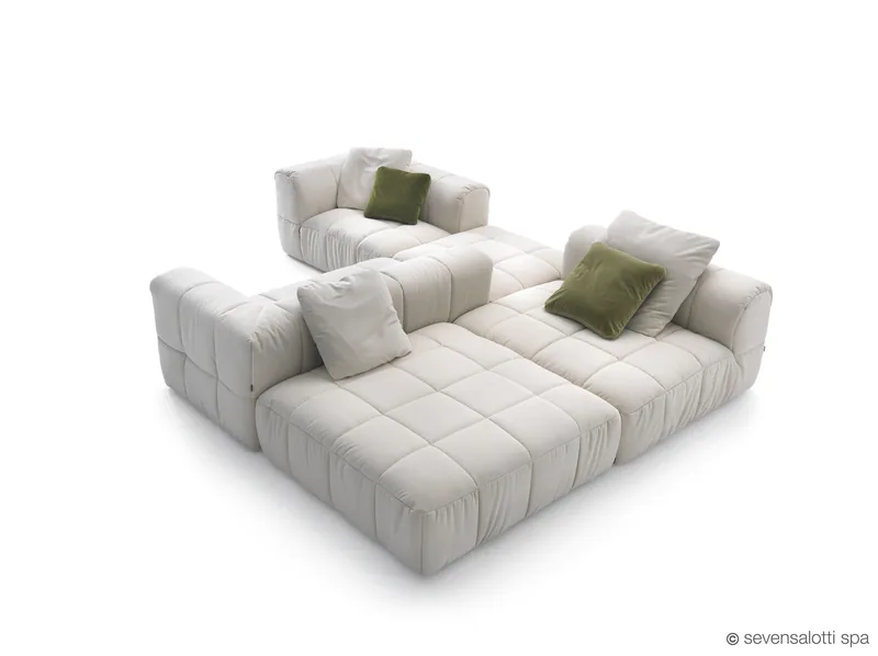 Arflex Strips double island composition, white