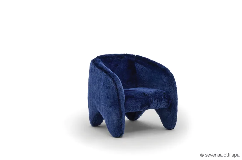 Poltrona Yuzu Arflex blu
